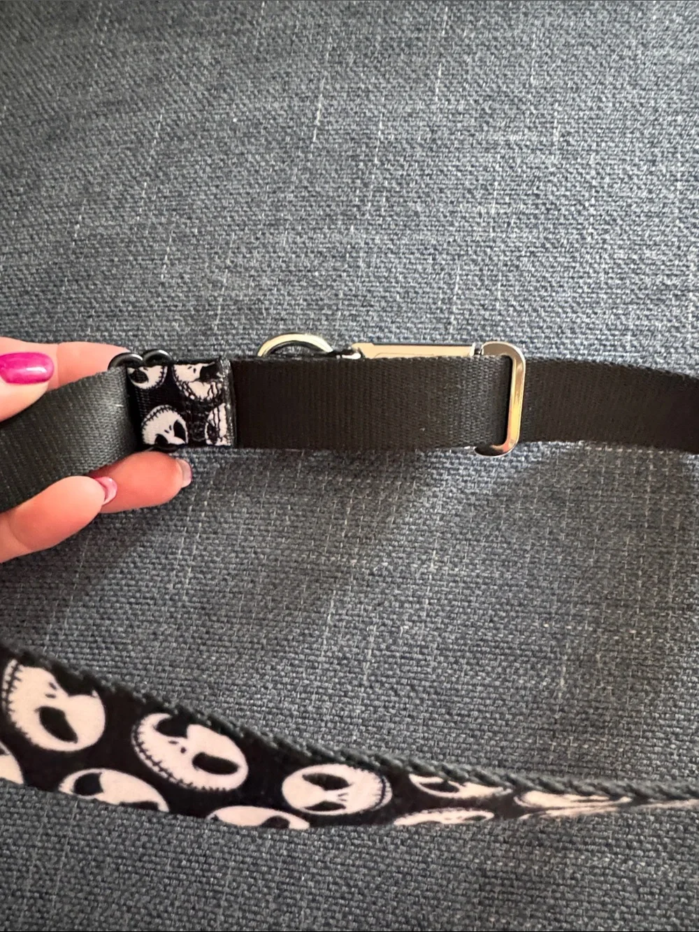 Buckle Down Nightmare Before Christmas dog collar